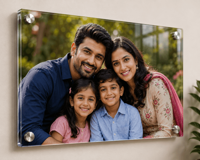 Acrylic UV Printing — Premium Photo Frames & Name Plates on Acrylic Sheet